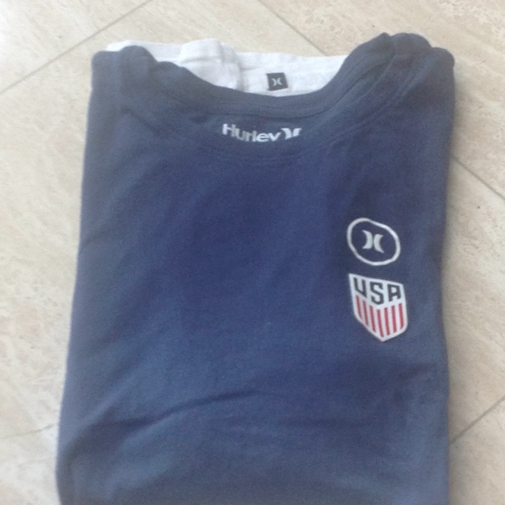 USA Soccer Hurley tee shirt